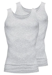 Unterhemd 2er Pack Casual Cotton (Spar-Set, 2-St) Unterhemd / Tanktop - Baumwolle -