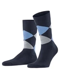 FALKE Socken Sensitive Argyle Dunkelblau/Blau
