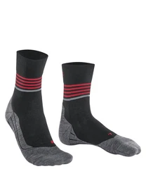 FALKE Laufsocken RU4 Endurance Reflect Rot/Schwarz/Dunkelgrau/Hellgrau