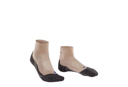 FALKE Kurzsocken Damen Sportsocken TK2 Short Cool Trekking Beige/Grau/Gelb/Braun