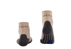 FALKE Kurzsocken Damen Sportsocken TK2 Short Cool Trekking Beige/Grau/Gelb/Braun