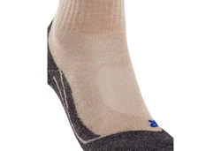 FALKE Kurzsocken Damen Sportsocken TK2 Short Cool Trekking Beige/Grau/Gelb/Braun