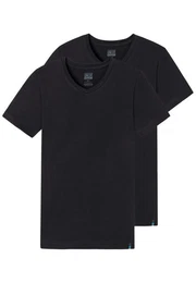Unterhemd 2er Pack Long Life Cotton (Spar-Set, 2-St) Unterhemd / Shirt Kurzarm - Baumwolle -