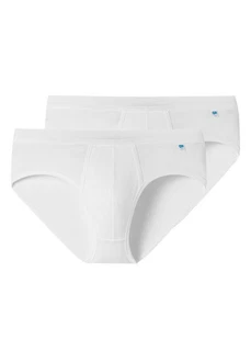 Schiesser Slip Long Life Cotton 2er Pack Weiß/Creme Schiesser Slip Long Life Cotton 2er Pack Weiß/Creme