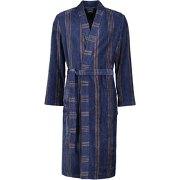 Caw Herrenbademantel Struktur 2508 Kimono Velours, Kimono, 100% Baumwolle