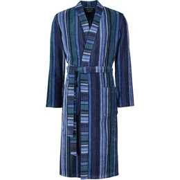 Caw Herrenbademantel Struktur 2509 Kimono Velours, Kimono, 100% Baumwolle, extraleicht