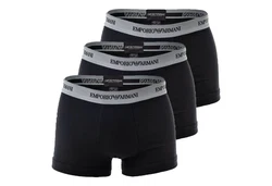 Emporio Armani Boxer Basic Pants Cotton Stretch Trunk Schwarz