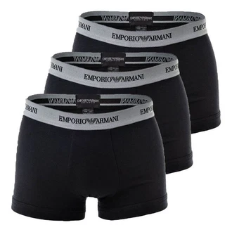 Emporio Armani Boxer Basic Pants Cotton Stretch Trunk Schwarz Emporio Armani Boxer Basic Pants Cotton Stretch Trunk Schwarz