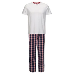 Pyjama Night Style (2 tlg) mit Taschen, elastischem Bund, leicht, 1 Stck