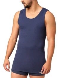 Achselhemd Herren Shirt ohne Arm 8269 (Stck, 1-St) Vegan