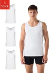 Burnell & Son Unterhemd Tank Top Achselshirt für Herren Weiß/Creme