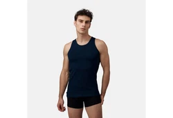Burnell & Son Unterhemd Tank Top Achselshirt für Herren Dunkelblau