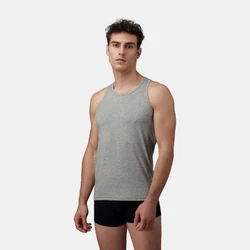 Burnell & Son Unterhemd Tank Top Achselshirt für Herren Hellgrau/Grau/Silber
