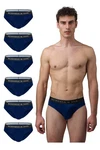 Burnell & Son Slip Herrenslips Unterhosen für Herren Blau/Dunkelblau