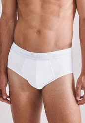 Seidensticker Slip Cotton Flex (3er Pack) Creme/Weiß/Grau/Hellgrün