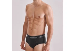 Seidensticker Slip Cotton Flex (3er Pack) Grau/Dunkelgrau/Dunkelblau