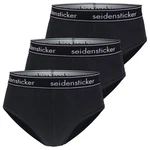 Seidensticker Slip Cotton Flex (3er Pack) Grau/Dunkelgrau/Dunkelblau