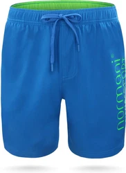 normani Badeshorts Nio Herren Blau/Türkis