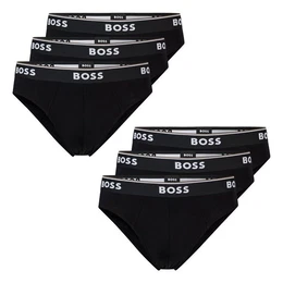 Slip Cotton Stretch (6-St) mit umlaufend eingewebtem Markenschriftzug