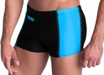 Aquarti Badehose mit Reißverschlusstasche Türkis/Blau/Hellblau