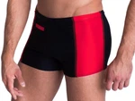 Aquarti Badehose mit Reißverschlusstasche Rot/Rosa/Dunkelrot