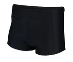 Aquarti Badehose mit Reißverschlusstasche Schwarz/Dunkelblau