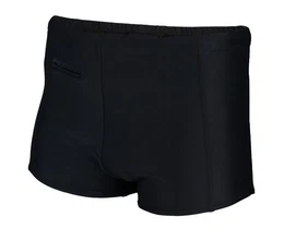 Badepants Herren Badehose mit Reiverschlusstasche Badeshorts