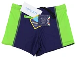 Aquarti Badehose mit Reißverschlusstasche Blau/Grün/Türkis