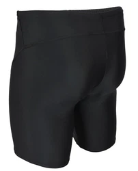 Aquarti Badeshorts Herren Badehose Knielang Schwimmhose Jammer Schwarz/Dunkelblau