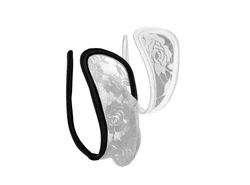 Lau-Fashion Tanga C-String Set Mini Unterwäsche Tanga Slip Dessous 