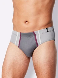 Witt Slip (4-St) Hellgrau/Grau/Bordeaux/Lila