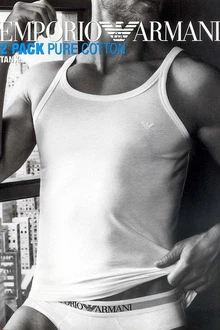 Emporio Armani Achseltop Pure Cotton Emporio Armani Achseltop Pure Cotton