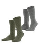 Esprit Socken Fine Dot 2-Pack Dunkelgrün/Khaki