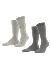 Socken Fine Dot 2-Pack (2-Paar) aus Biobaumwolle