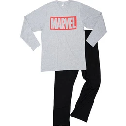United Labels Schlafanzug Marvel - Logo - Oberteil mit Hose