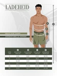 Ladeheid Herren Schlafanzug Tierkostüm mit Kapuze LA40-239 Beige/Hellgrau/Weiß/Grau/Khaki/Dunkelblau
