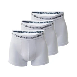 GANT Herren Boxer Shorts 3er Pack Trunks hellgrau/schwarz/offwhite