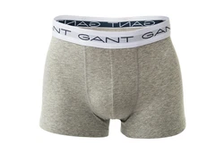 GANT Herren Boxer Shorts 3er Pack Trunks Schwarz/Wei/Grau