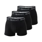 GANT Herren Boxer Shorts 3er Pack Trunks Schwarz