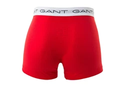 GANT Herren Boxer Shorts 3er Pack Trunks Grau/Rot/Rosa