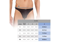 Fabio Farini String Herren Unterhosen Schwarz