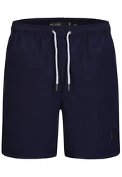 Indicode Badeshorts Ferguson Dunkelblau/Grau/Blau