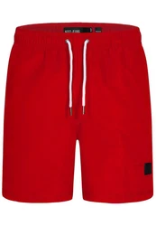 Indicode Badeshorts Ferguson Rot