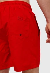 Indicode Badeshorts Ferguson Rot