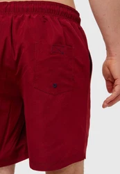Indicode Badeshorts Ferguson Bordeaux/Dunkelrot/Rot