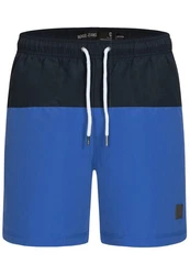 Indicode Badeshorts Pruitt Dunkelblau/Blau/Mischfarben/Hellblau