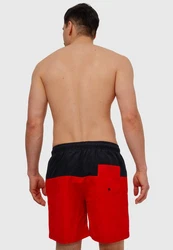 Indicode Badeshorts Pruitt Rot