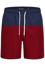 Indicode Badeshorts Pruitt Bordeaux/Dunkelrot/Lila/Rot