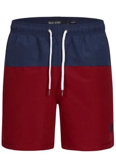 Indicode Badeshorts Pruitt Bordeaux/Dunkelrot/Lila/Rot