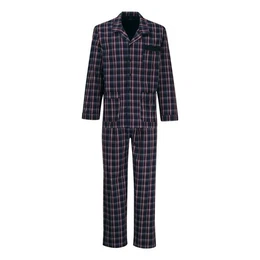 GTZBURG Pyjama Pure Cotton (2 tlg) mit Brusttasche